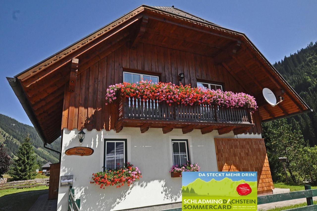 Landhaus Riesneralm Donnersbachwald Εξωτερικό φωτογραφία